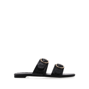 Alaia - Black Croc by Billini Shoes
