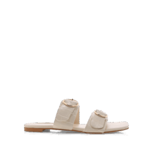 Alaia - White Clay Croc by Billini Shoes
