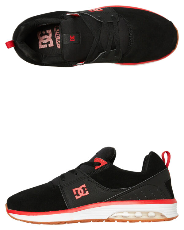 Mens Heathrow La Se Shoe Black Athletic Red