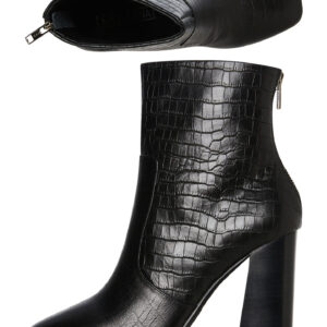 Womens Celeste Boot Black Croc
