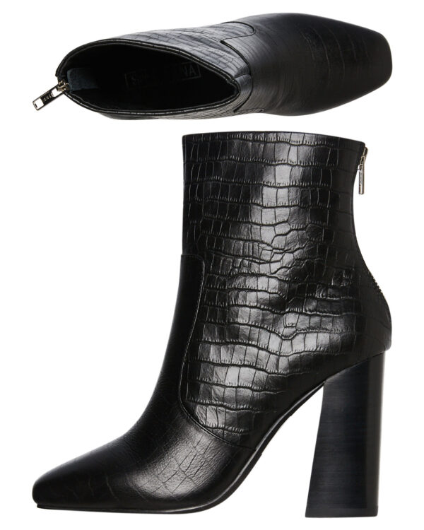 Womens Celeste Boot Black Croc