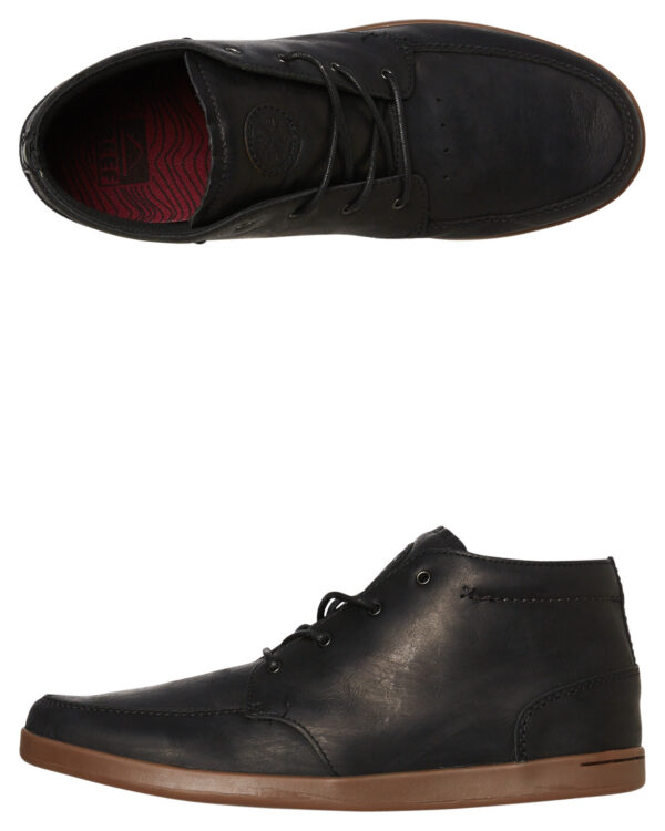 Spiniker Mens Boot Black Gum
