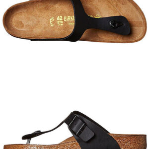 Mens Regular Gizeh Sandal Black