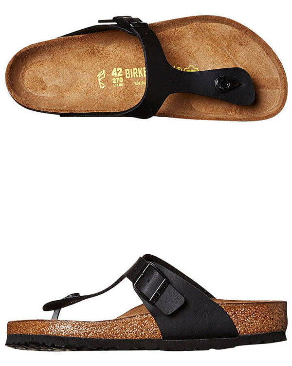 Mens Regular Gizeh Sandal Black