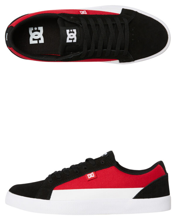 Mens Lynnfield Shoe Black Red