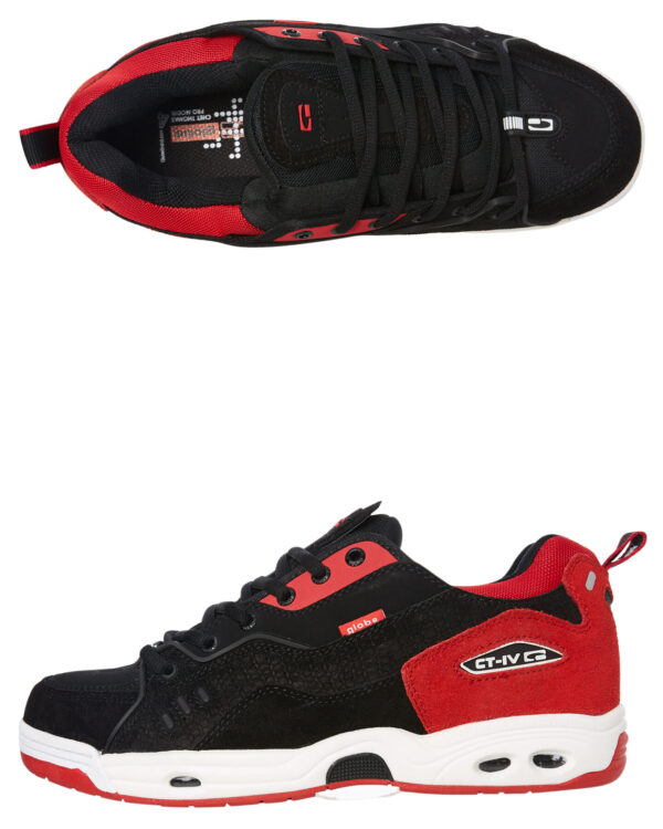 Mens Ct Iv Shoe Black Red