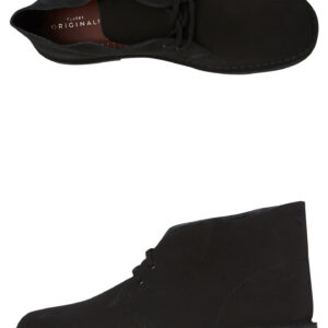 Mens Desertboot Black Suede