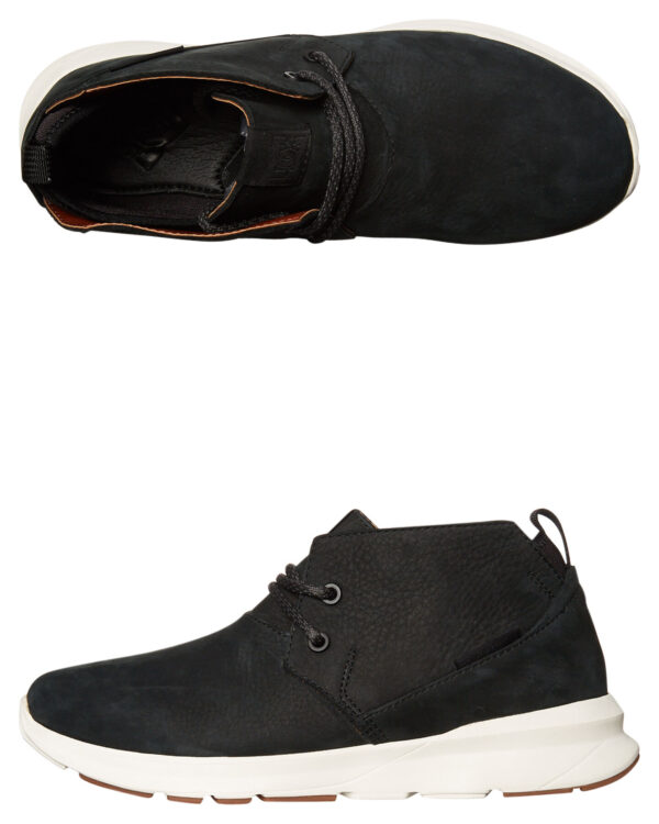 Mens Ashlar Le Shoe Black White