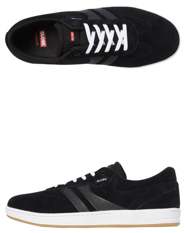 Empire Suede Shoe Black White