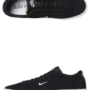 Sb Zoom Bruin Ultra Suede Light Shoe Black White