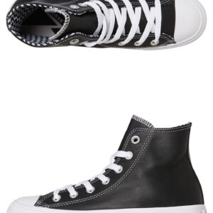 Womens All Star Mission Hi Shoe Black White