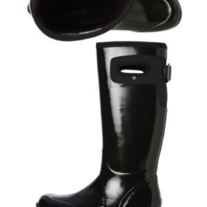 Womens Tacoma Solid Tall Boot Black