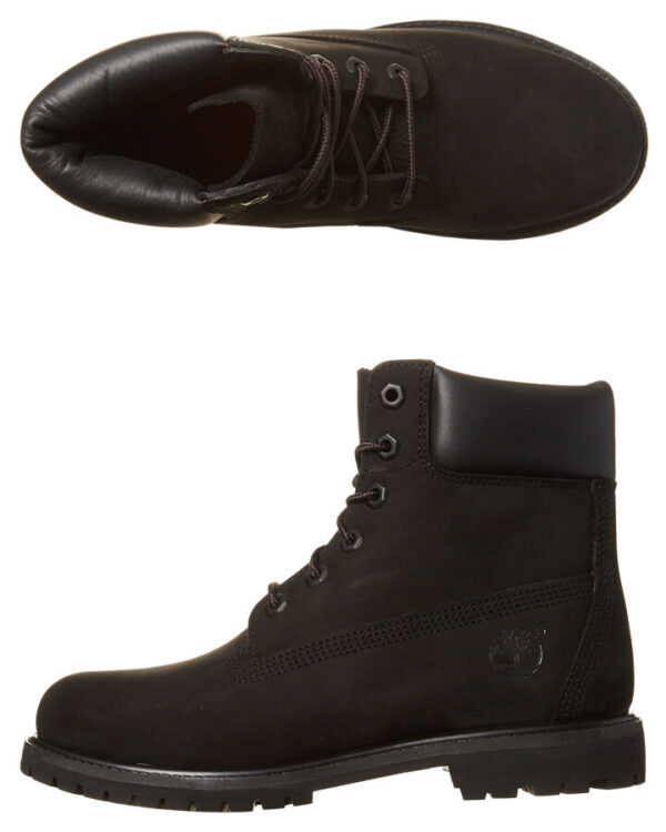 Premium Leather Boot Black