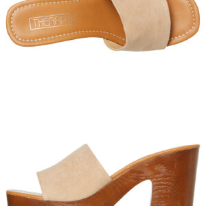 Womens Clementine Mule Cashew