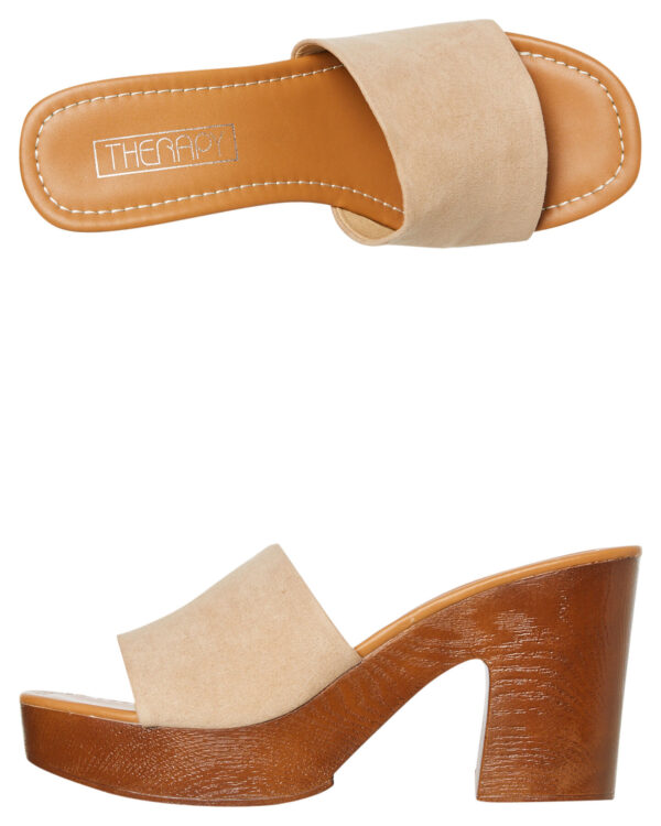Womens Clementine Mule Cashew